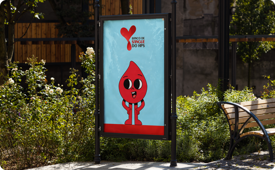 Blood donation center - Wayfinding